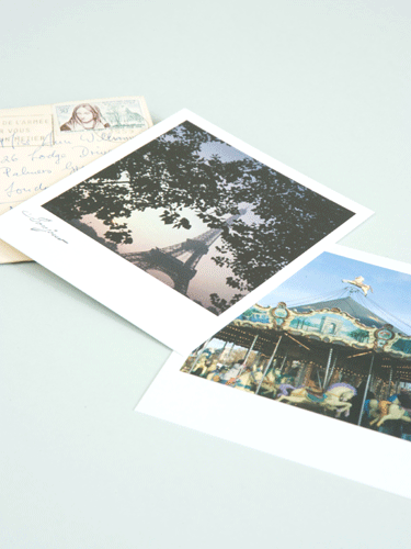 Polaroid Postcards from Papermash